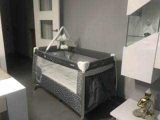 Cuna de viaje Jane estrellas y conejito