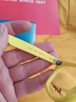 Gafas Ray-Ban Wayfarer Amarillas