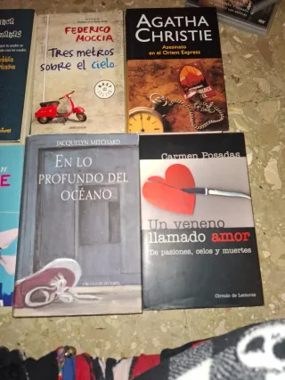 Lote libros romances,suspense,amor..Nuevos