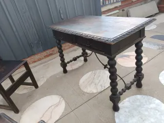 Mesa despacho y Sillas Barrocas Siglo XVIII