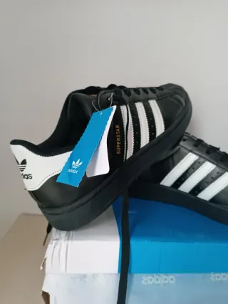 Zapatillas Adidas Superstar Negras