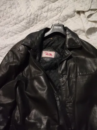 Cazadora de cuero Toni Mir