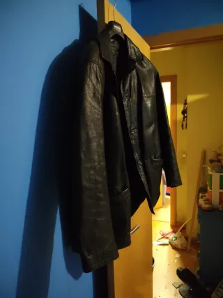 Cazadora de cuero Toni Mir