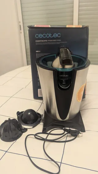 Exprimidor Cecotec Essentialvita 600W