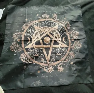 Tapete esotérico para mesa