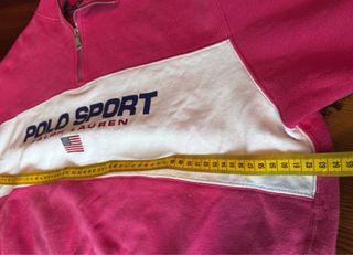 Sudadera Polo Ralph Lauren Pink/White