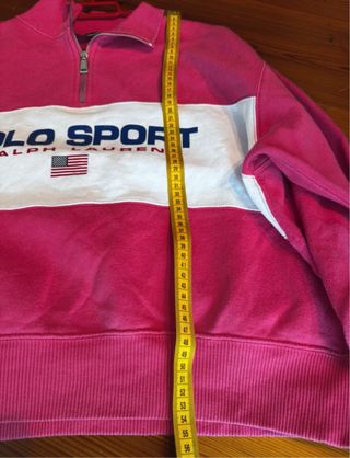 Sudadera Polo Ralph Lauren Pink/White
