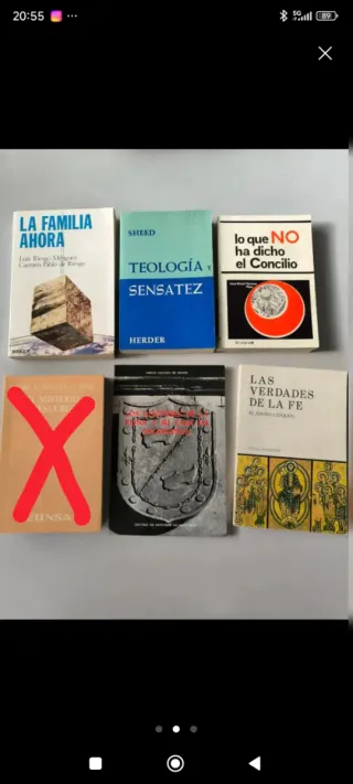 LIBROS RELIGIOSOS VARIADOS DE SALDO.