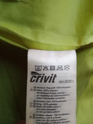 Crivit talla 38-40 Cortavientos unisex