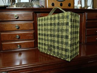 Valigetta Porta Vinili Marrone