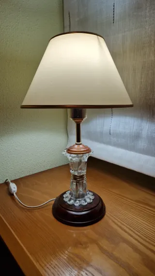 Cabecero cama + 2 mesitas noche misma madera