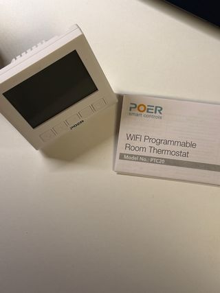 Termostato POER PTC20 WiFi Programable
