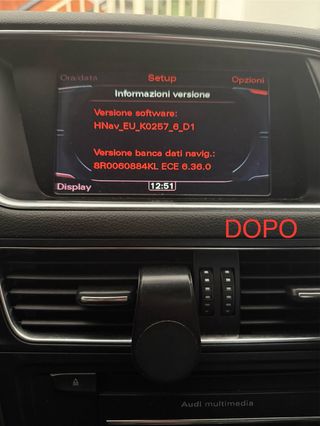 Aggiornamento Navigatore Mappe Audi