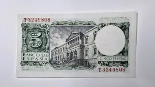 5 Pesetas 1954 Serie T324