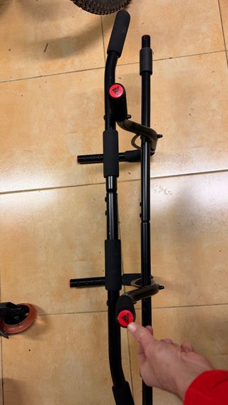 Barra de dominadas negra Adidas