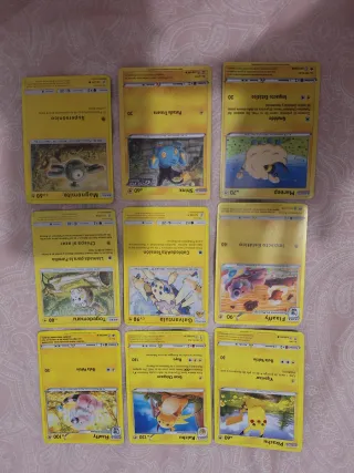 Cartas Pokémon: Magnemite, Shinx, Mareep, etc.