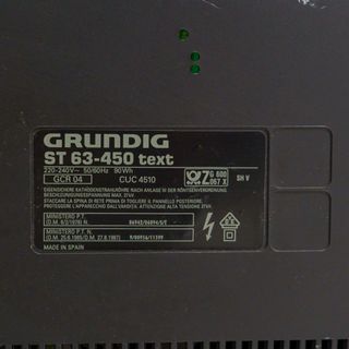 Televisor Grundig ST 63-450 text