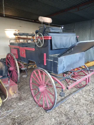Coche de caballos clásico