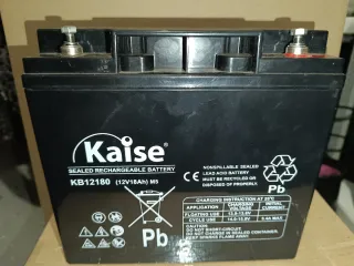 Batería Kaise 12V 18Ah Sellada Recargable
