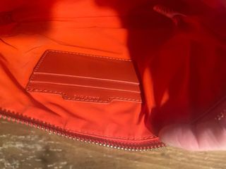 Neceser Parfois acolchado rojo