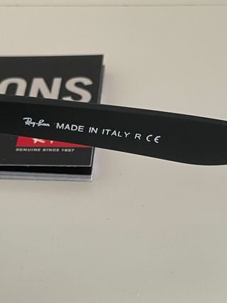 Gafas de Sol Ray-Ban Wayfarer Clásicas Negras