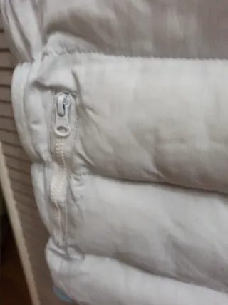 Chaleco reversible Virus azul y blanco