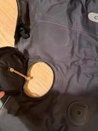 Manta moto Tucano Urbano Negra R167X