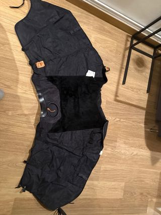 Manta moto Tucano Urbano Negra R167X