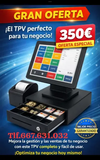TPV Táctil Profesional Completo