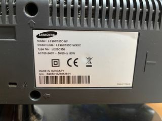 Televisor Samsung 26 LCD Negro