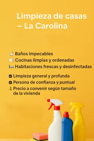 Limpieza de casas