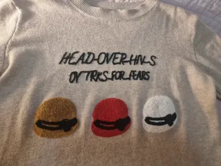 Jersey Head Over Heels con gorritos