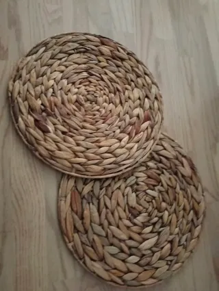 Juego 4 manteles individuales. Marca Zara Home.