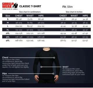 Camiseta Gorilla Wear XL Blanca - Nueva