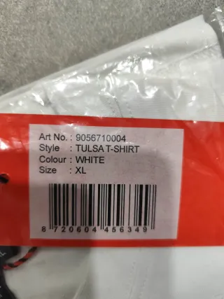 Camiseta Gorilla Wear XL Blanca - Nueva