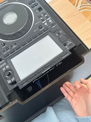 Mesa DJ CDJ 3000 X2 y V10 nuevo, caja profesional