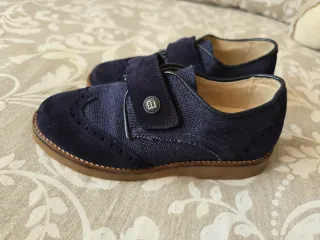 Zapatos Andarines niño azul marino