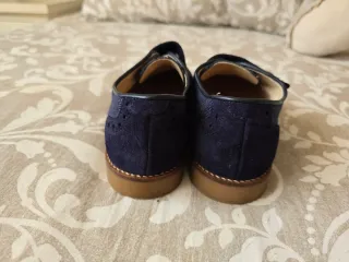 Zapatos Andarines niño azul marino