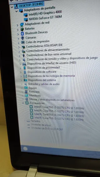 Portátil Sony VAIO i5 8Gb RAM Windows 11 y Office