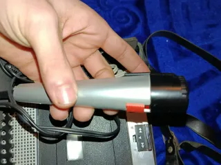 Grabadora Cassette Philips Vintage Negra