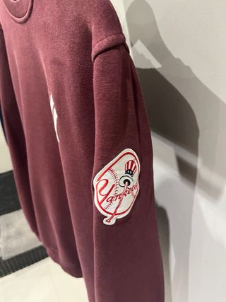 Sudadera New York Yankees Morada