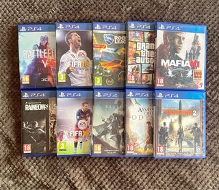 JUEGOS PS4 (PRECIOS NEGOCIABLES)