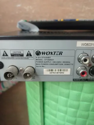 Reprod. DVD Woxter USB TDT Divx