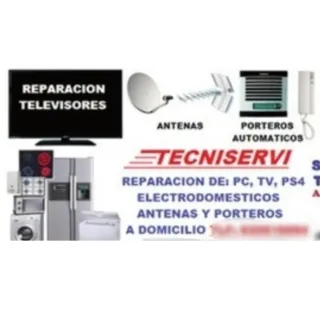 Reparación antenas,porteros, Tv, electrodomésticos