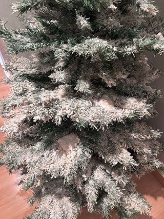 Árbol de Navidad 150cm con efecto nieve