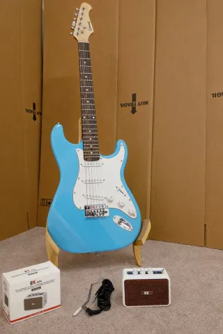Pack Guitarra Eléctrica + Mini Amp