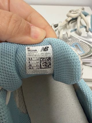 Deportivas New Balance ORIGINALES Blancas Talla 39