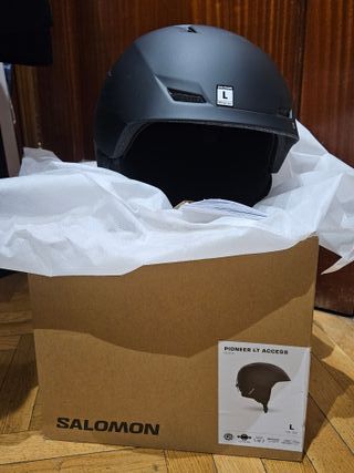 Casco de esquí Salomon Talla L Negro