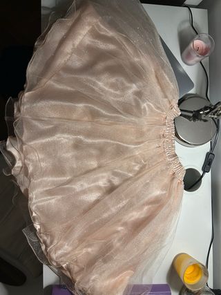 Vestido quinceañera rosa claro. Corset ajustable