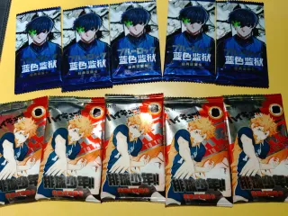Blue Lock & Haikyuu!! Card Packs